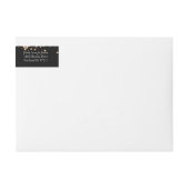 Weddenschap Save The Date Gold Hollywood Glam (Voorkant)