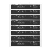 Weddenschap Save The Date Silver Hollywood Glam (Vel)
