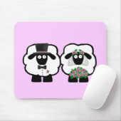 Weddenschap Sheep Mousepad Muismat (Met muis)