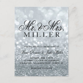 Weddenschap - Silver Glit Fab Kaart