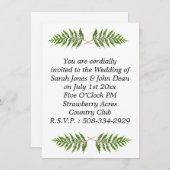 Weddenschap simpel kaart (Voorkant / Achterkant)