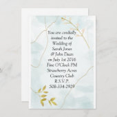 Weddenschap simpel kaart (Voorkant / Achterkant)