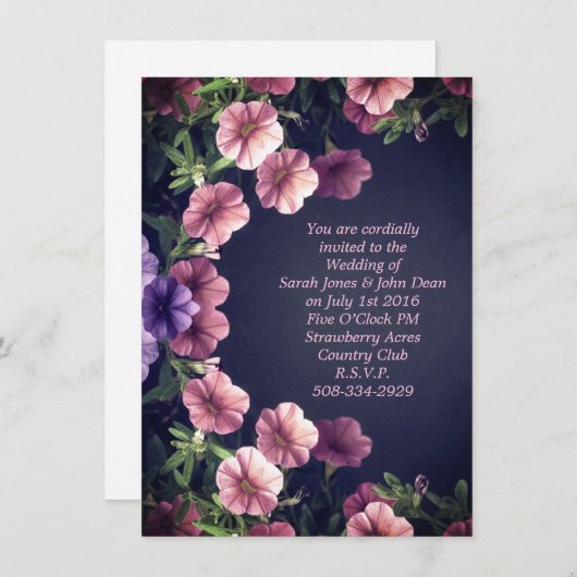 Weddenschap simpel kaart (Voorkant / Achterkant)