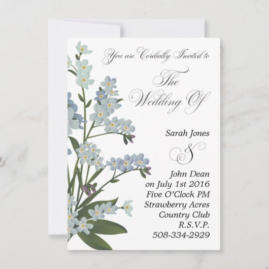 Weddenschap simpel kaart (Voorkant)