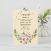 Weddenschap simpel kaart (Staand voorkant)