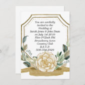 Weddenschap simpel kaart (Voorkant / Achterkant)