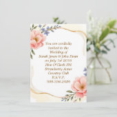 Weddenschap simpel kaart (Staand voorkant)