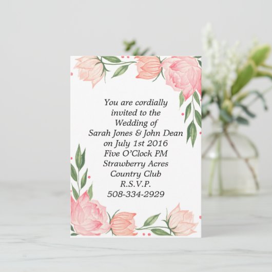 Weddenschap simpel kaart (Staand voorkant)