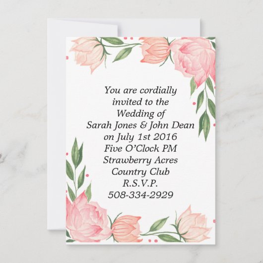 Weddenschap simpel kaart (Voorkant)