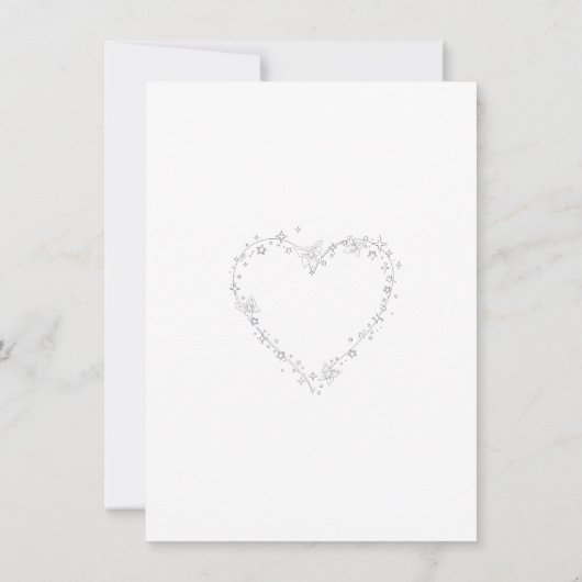 Weddenschap simpel kaart (Achterkant)