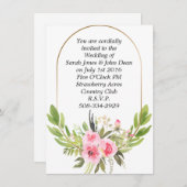 Weddenschap simpel kaart (Voorkant / Achterkant)