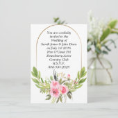 Weddenschap simpel kaart (Staand voorkant)