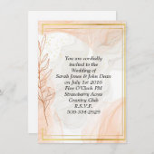 Weddenschap simpel kaart (Voorkant / Achterkant)