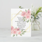 Weddenschap simpel kaart (Staand voorkant)