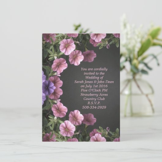 Weddenschap simpel kaart (Staand voorkant)