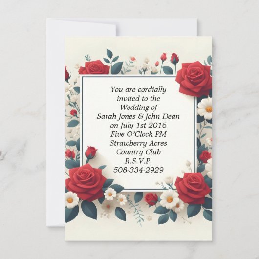 Weddenschap simpel kaart (Voorkant)