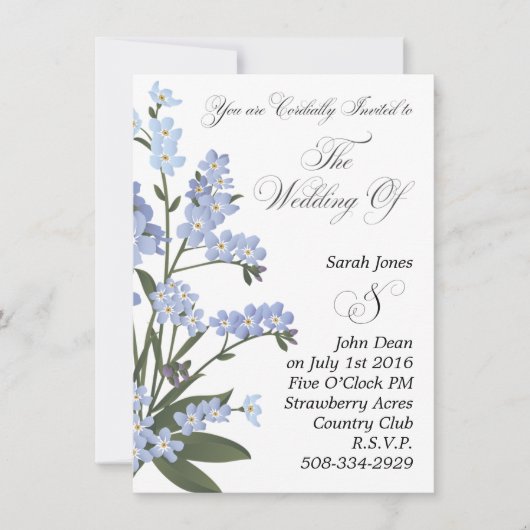 Weddenschap simpel kaart (Voorkant)