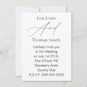 Weddenschap simpel kaart (Voorkant)