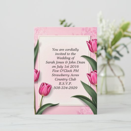 Weddenschap simpel kaart (Staand voorkant)