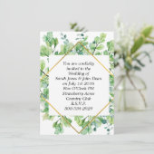 Weddenschap simpel kaart (Staand voorkant)