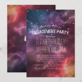 Weddenschap Sinterpartij Galaxy Star Constellation Kaart (Voorkant / Achterkant)