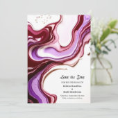 Weddenschap Sla de datumkaart op Save The Date (Staand voorkant)
