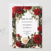 Weddenschap Sla de datumkaart op Save The Date (Voorkant)