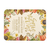 Weddenschap sparen de datum najaar van de val laat magneet (Horizontaal)