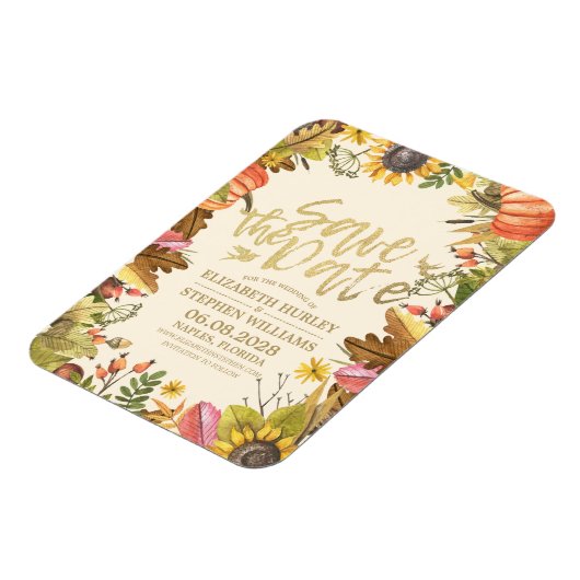 Weddenschap sparen de datum najaar van de val laat magneet (Linkerzijde)