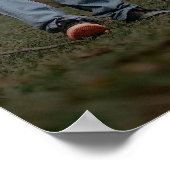 Weddenschap-spreidingsschema met foto bewerkbaar poster (Hoek)