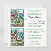 Weddenschap - stad Israël - Sage Kaart (Voorkant)