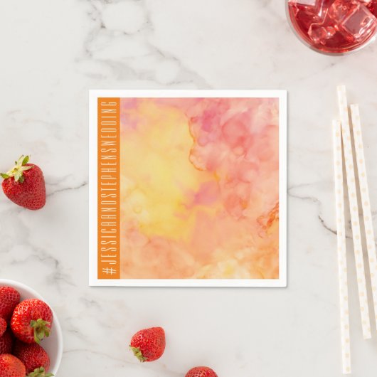 Weddenschap Standard Napkin Sinaasappels vers Flow Servet (Insitu)