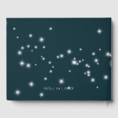 Weddenschap |Sterrennacht Gastenboek (Achterkant)