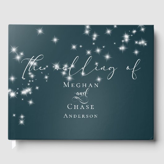 Weddenschap |Sterrennacht Gastenboek (Voorkant)