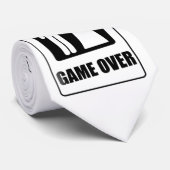 Weddenschap Stropdas - Game Over (Opgerold)
