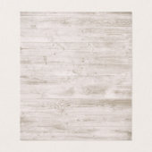 Weddenschap Tafelnummer Chic Floral Wood Lichten (Binnenkant ongevouwen)