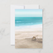 Weddenschap Tafelnummer zomerstrand (Achterkant)