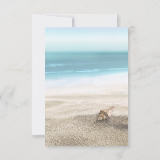 Weddenschap Tafelnummer zomerstrand (Achterkant)