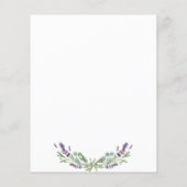 Weddenschap-tijdlijnprogramma lavender eucalyptus (Achterkant)