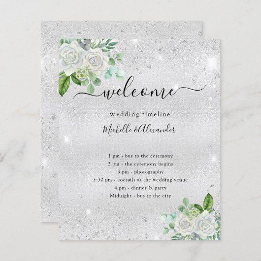 Weddenschap tijdlijnprogramma zilvergriep (Voorkant / Achterkant)