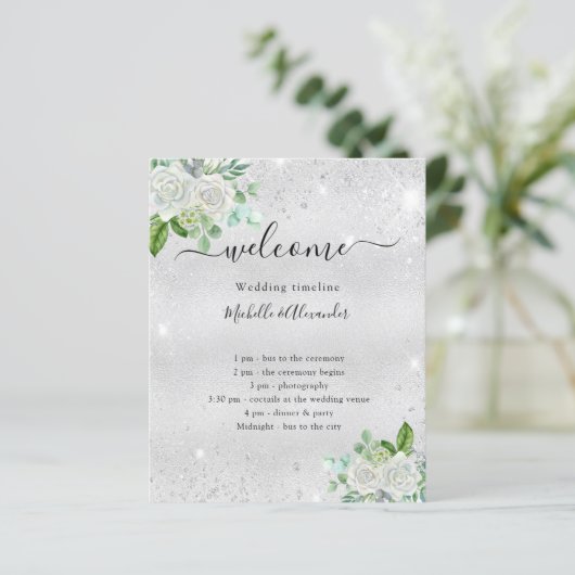 Weddenschap tijdlijnprogramma zilvergriep (Staand voorkant)