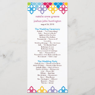 Weddenschap tussen Caribische eilanden Foto Keepsl Programmakaart