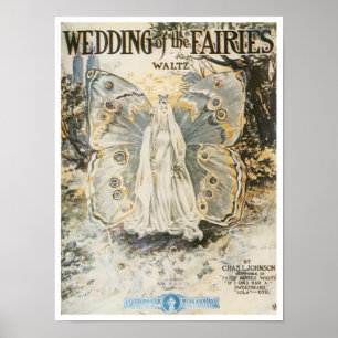 Weddenschap tussen de feeën poster