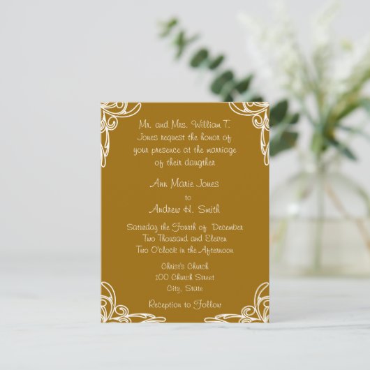 Weddenschap tussen zwendelaars op Carmel Uitnodiging Briefkaart (Staand voorkant)