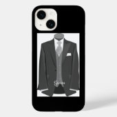 Weddenschap Tuxedo Groom Case-Mate iPhone Case (Achterkant)