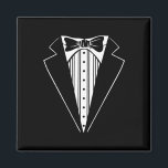 Weddenschap Tuxedo Matching Bachelor Party Funny Magneet<br><div class="desc">Trouwfeest Tuxedo Matching Bachelor Party Funny Groom</div>