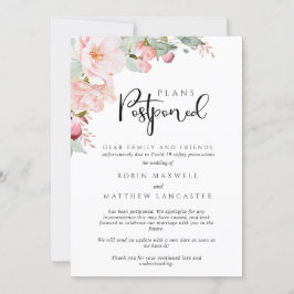 Weddenschap uitgesteld - Annulering - plannen uitg Kaart