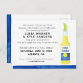 Weddenschap Uitgesteld Briefkaart (Voorkant / Achterkant)