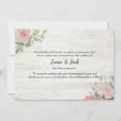 Weddenschap uitgesteld Verander de foto van het aa Aankondiging (Achterkant)