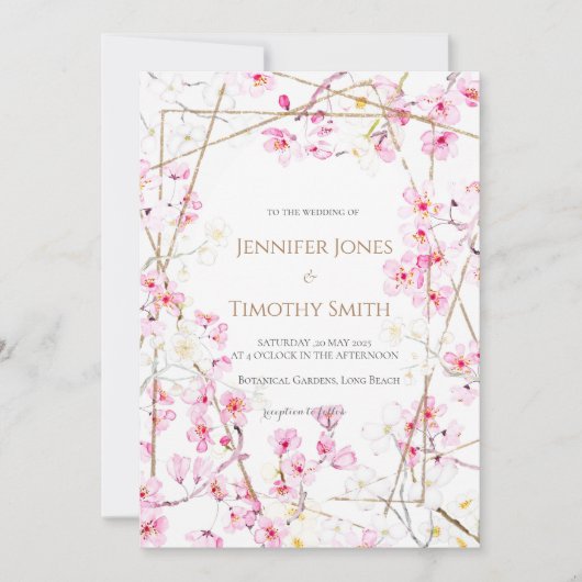 Weddenschap-uitnodiging Kaart (Voorkant)